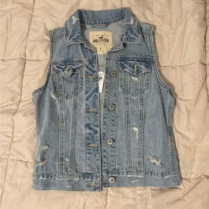 Hollister Faded Blue Denim Jacket